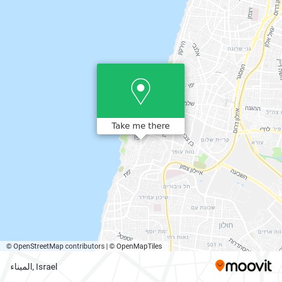 الميناء map