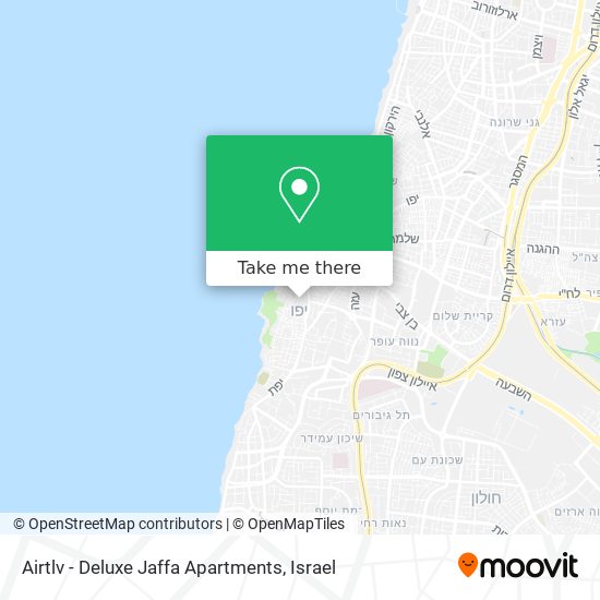 Airtlv - Deluxe Jaffa Apartments map