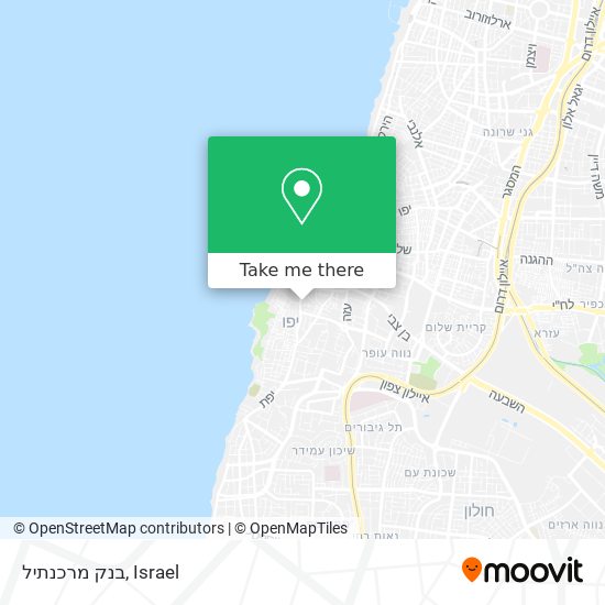 בנק מרכנתיל map