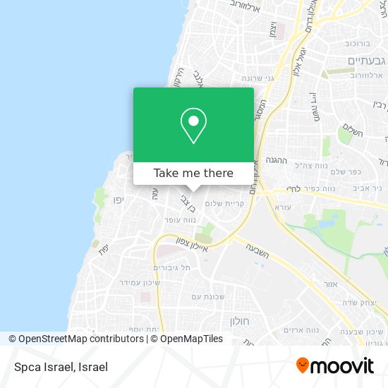 Spca Israel map
