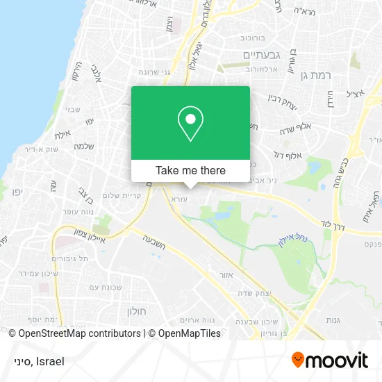 Карта סיני