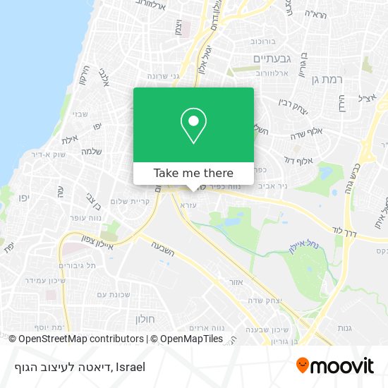 דיאטה לעיצוב הגוף map