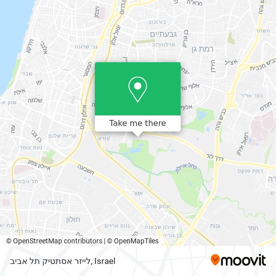 לייזר אסתטיק תל אביב map