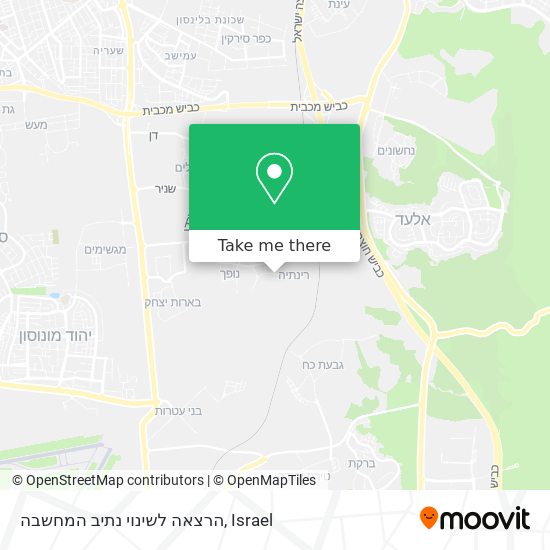 הרצאה לשינוי נתיב המחשבה map