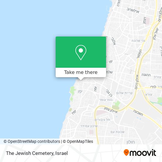 The Jewish Cemetery map
