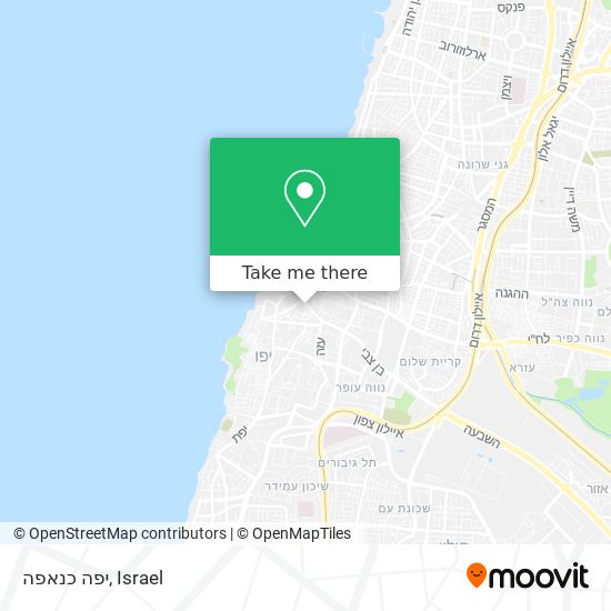 יפה כנאפה map