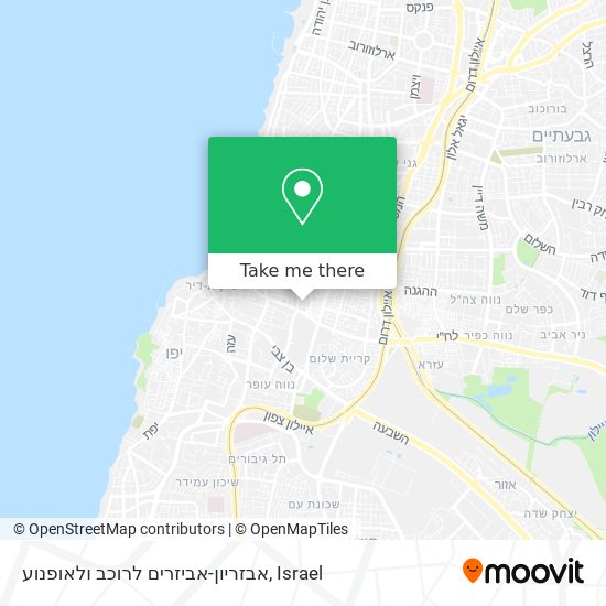 אבזריון-אביזרים לרוכב ולאופנוע map