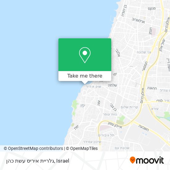 גלריית איריס עשת כהן map