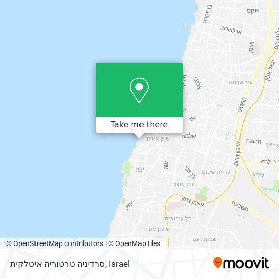 סרדיניה טרטוריה איטלקית map