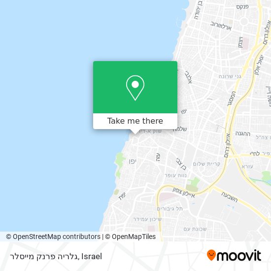 גלריה פרנק מייסלר map