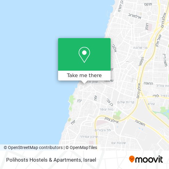 Polihosts Hostels & Apartments map
