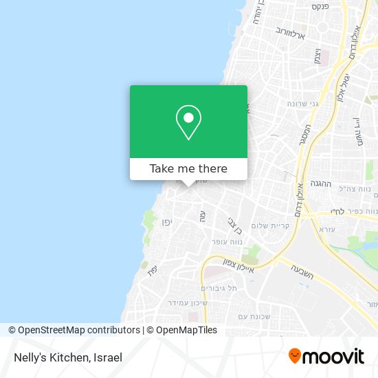Nelly's Kitchen map