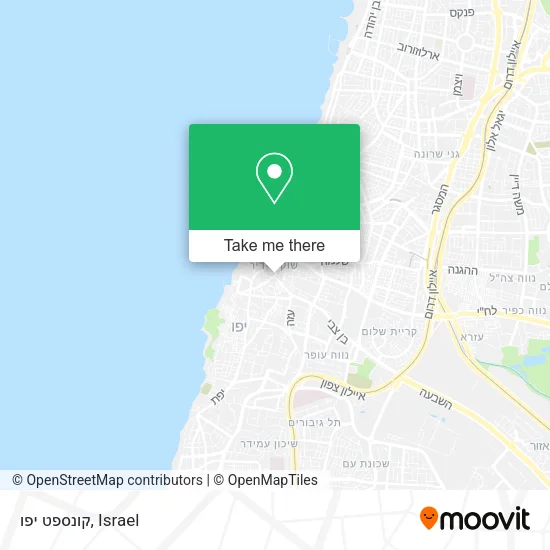Карта קונספט יפו