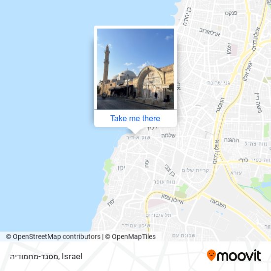 מסגד-מחמודיה map