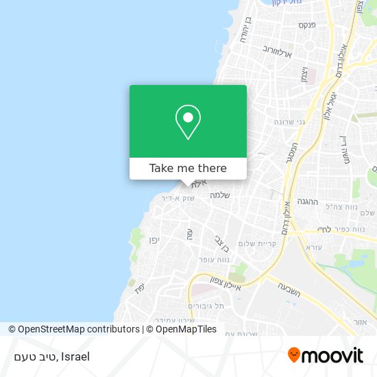 טיב טעם map