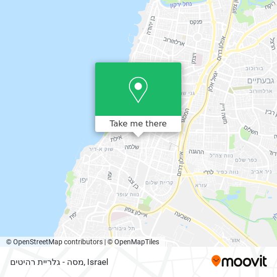 מסה - גלריית רהיטים map