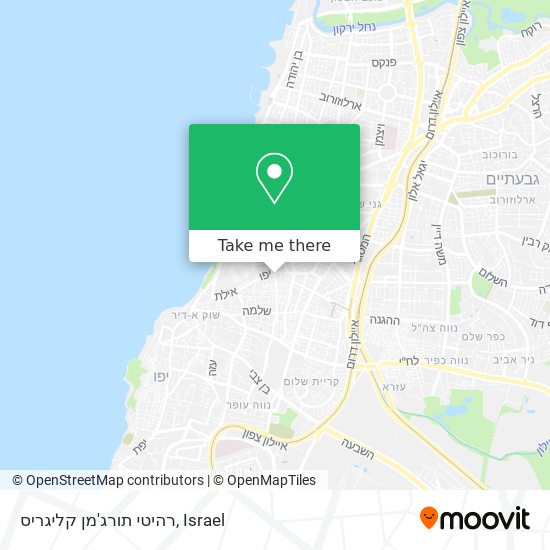 רהיטי תורג'מן קליגריס map