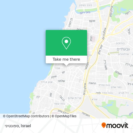 ספונטיני map