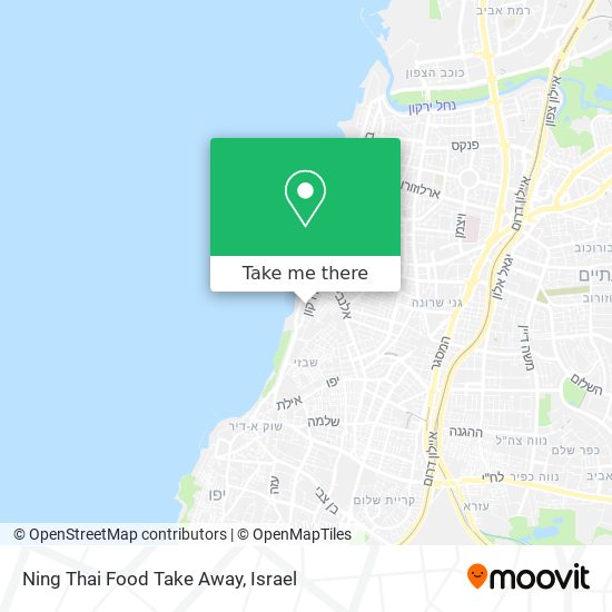 Ning Thai Food Take Away map