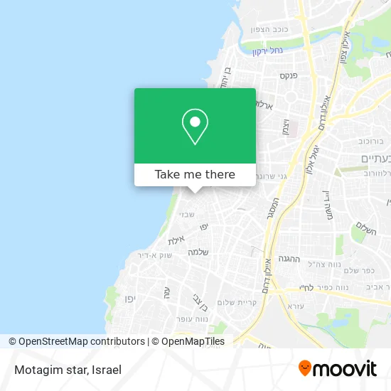 Карта Motagim star