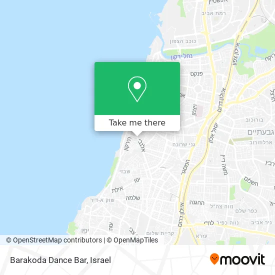 Карта Barakoda Dance Bar