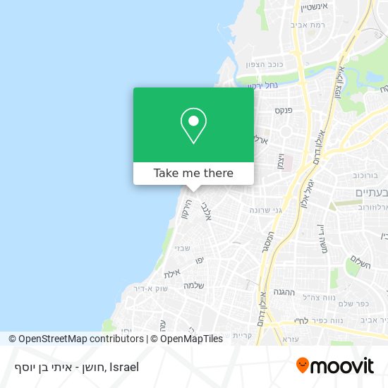 חושן - איתי בן יוסף map