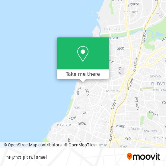 חניון מרקיור map