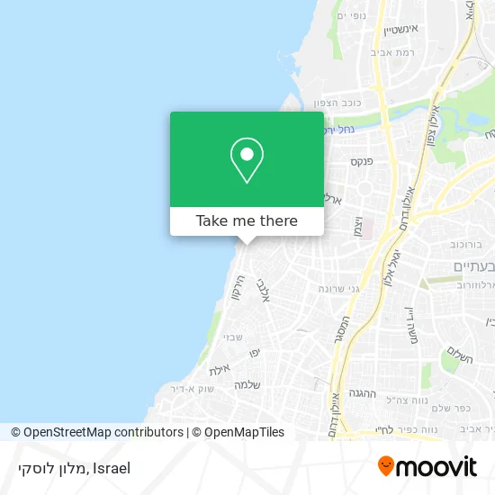 Карта מלון לוסקי