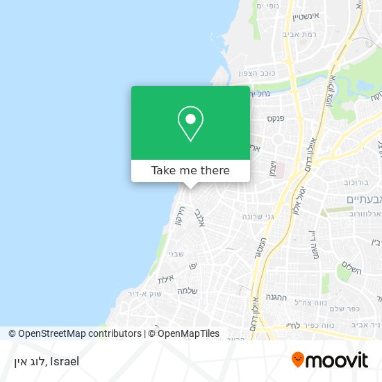 לוג אין map