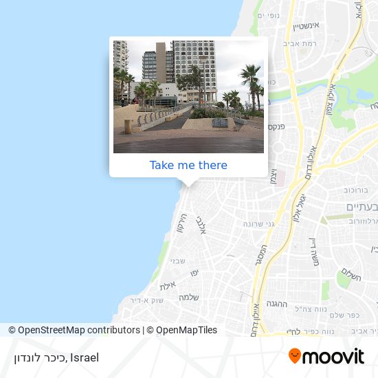 כיכר לונדון map