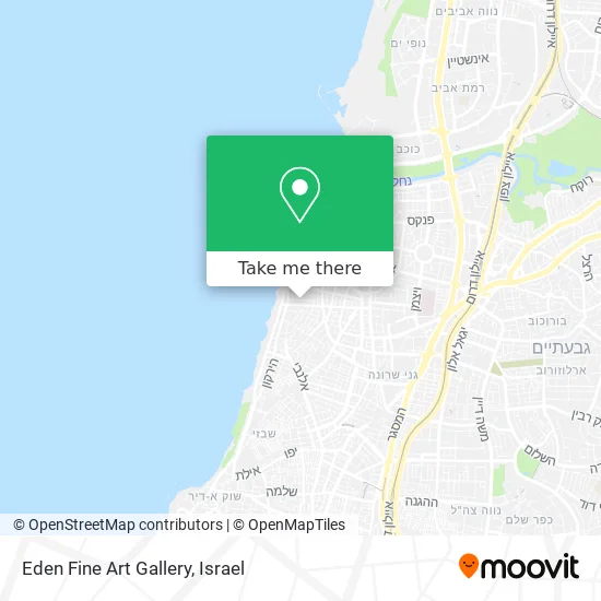 Карта Eden Fine Art Gallery