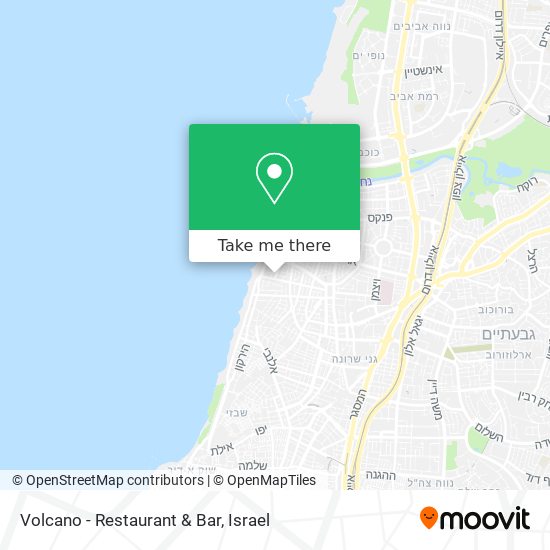 Volcano - Restaurant & Bar map