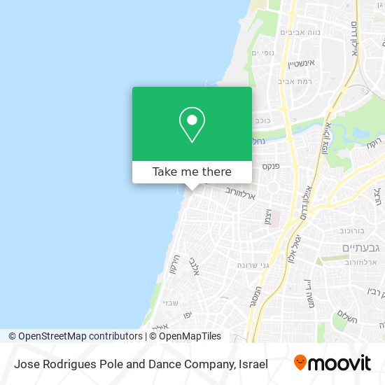 Jose Rodrigues Pole and Dance Company map