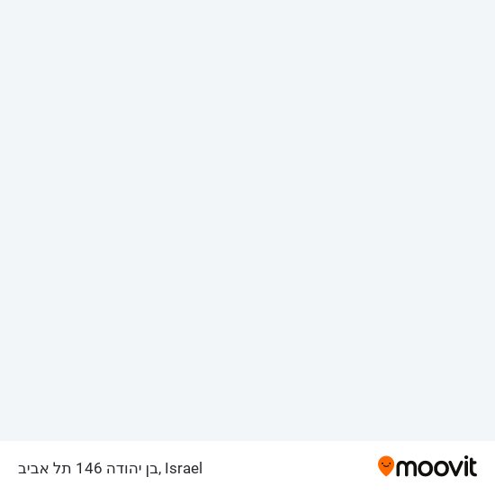 Карта בן יהודה 146 תל אביב