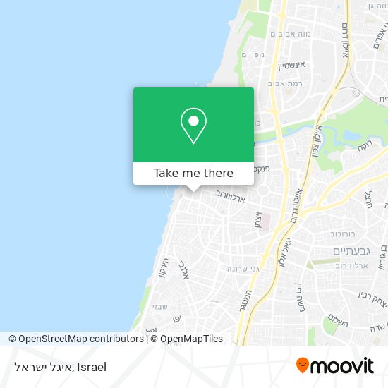 איגל ישראל map