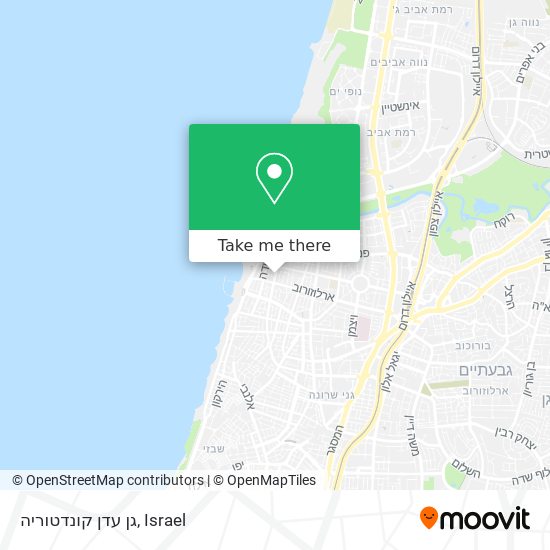 גן עדן קונדטוריה map