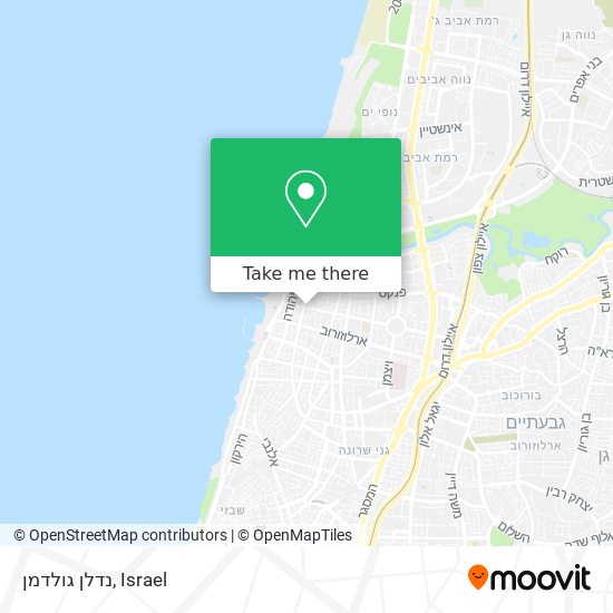 נדלן גולדמן map