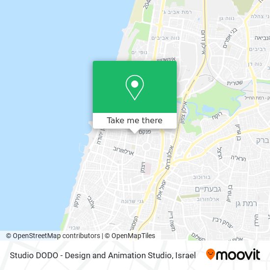 Studio DODO - Design and Animation Studio map