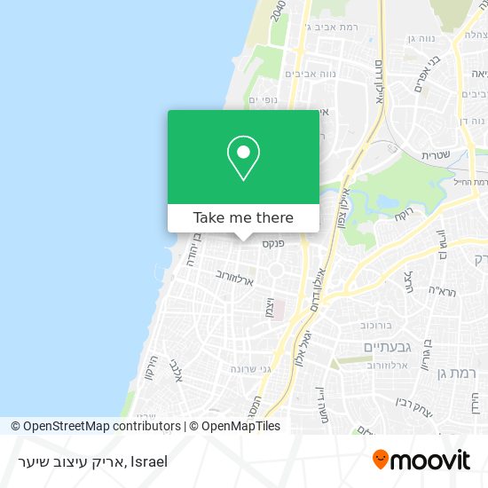 אריק עיצוב שיער map