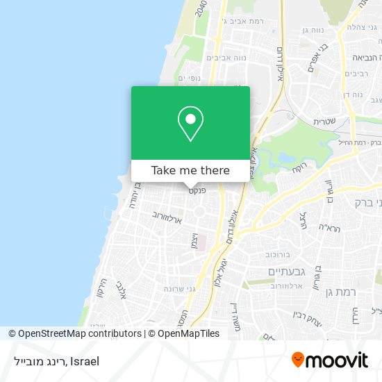 רינג מובייל map