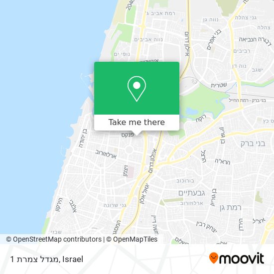 מגדל צמרת 1 map