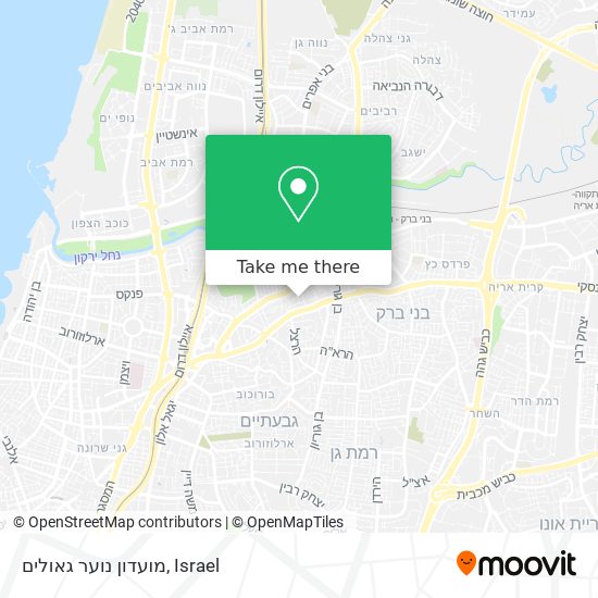 מועדון נוער גאולים map