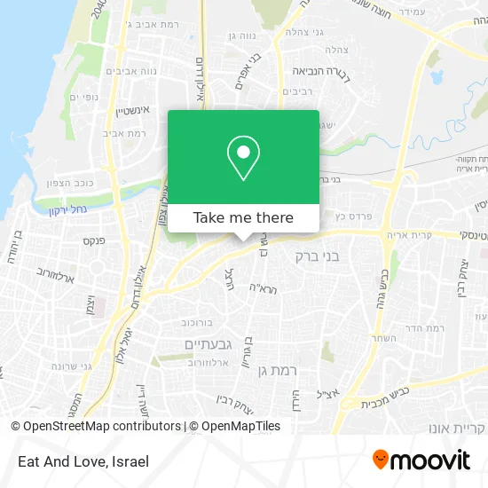 Карта Eat And Love