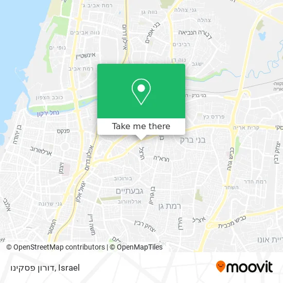 Карта דורון פסקינו