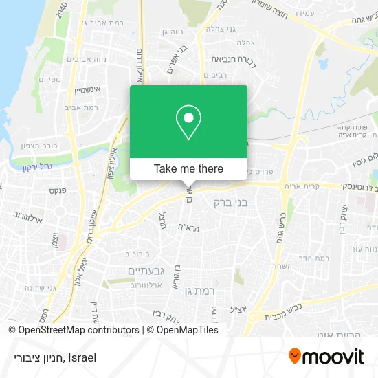 Карта חניון ציבורי