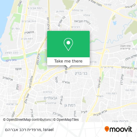 מרפדית רכב אברהם map