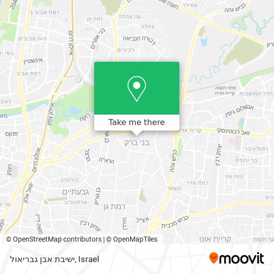 ישיבת אבן גבריאול map