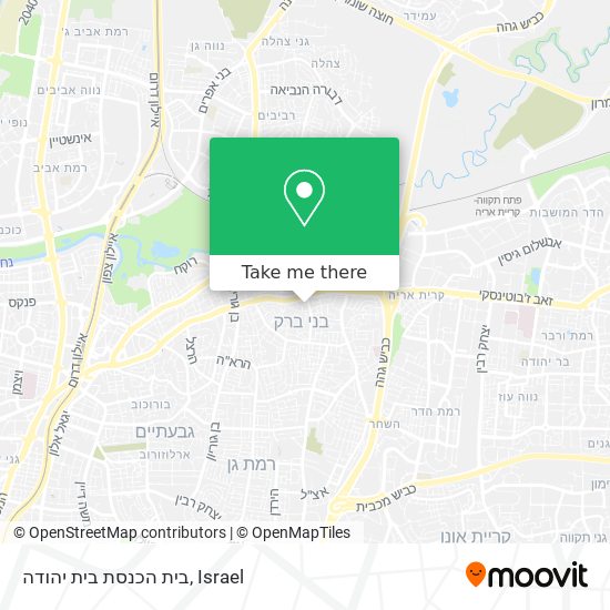 בית הכנסת בית יהודה map