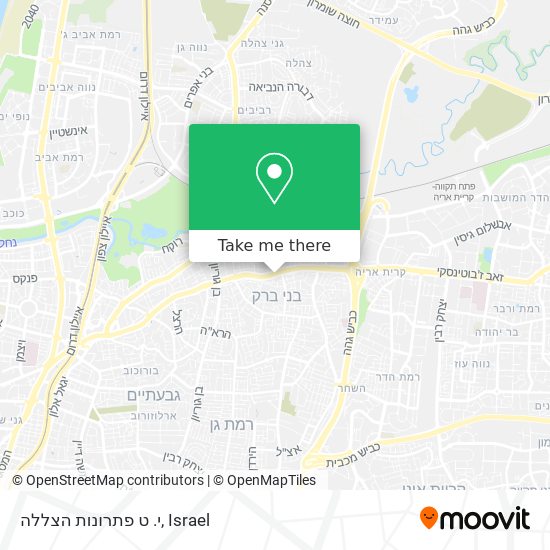 י. ט פתרונות הצללה map