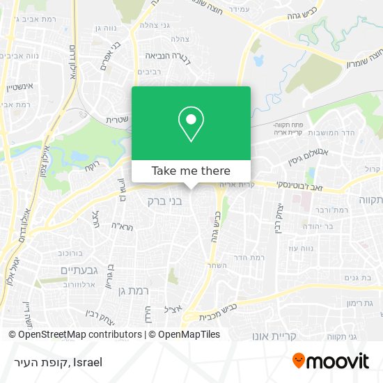 קופת העיר map